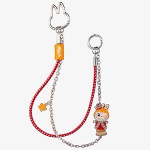 Pop Mart Labubu The Monsters Let's Checkmate Series Bag Charm Chain    popmart